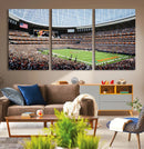 Chicago Bears Soldiers Field Wall Art Canvas Print – Framed
