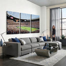 Chicago Bears Soldiers Field Wall Art Canvas Print – Framed