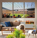 Cleveland Browns Stadium Wall Art Canvas Print – Framed NFL
