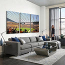 Cleveland Browns Stadium Wall Art Canvas Print – Framed NFL