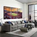 Dooley Stadium Wall Art, Sports Arena Canvas Print, Dooley