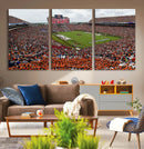 Jordan-Hare Stadium Wall Art Canvas Print, College Sports by MyGreatCanvas | Canvas Wall Art Prints | Photo Prints & Wall Decor