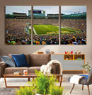 Green Bay Packers Lambeau Field Stadium Wall Art Canvas by MyGreatCanvas | Canvas Wall Art Prints | Photo Prints & Wall Decor