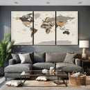 World Map Wall Art Print by MyGreatCanvas | Canvas Wall Art Prints | Photo Prints & Wall Decor