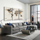 World Map Wall Art Print