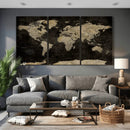 Push Pin World Map Canvas Wall Art Print, Interactive Travel by MyGreatCanvas | Canvas Wall Art Prints | Photo Prints & Wall Decor