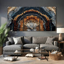 Abstract Wood Grain Canvas Print, Tree Ring Pattern Wall by MyGreatCanvas | Canvas Wall Art Prints | Photo Prints & Wall Decor