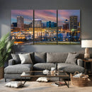 Baltimore Skyline Wall Art Canvas Print, Baltimore Downtown by MyGreatCanvas | Canvas Wall Art Prints | Photo Prints & Wall Decor