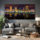 Baltimore Skyline Wall Art Canvas Print, Baltimore Downtown by MyGreatCanvas | Canvas Wall Art Prints | Photo Prints & Wall Decor