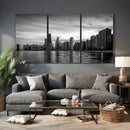 Chicago Wall Art Canvas Print, Chicago City Downtown Night by MyGreatCanvas | Canvas Wall Art Prints | Photo Prints & Wall Decor