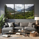 Yosemite Valley Wall Art Canvas Print – Misty Mountain by MyGreatCanvas | Canvas Wall Art Prints | Photo Prints & Wall Decor