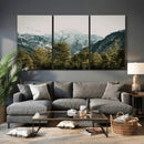 Mountain Forest Wall Art Canvas Print, Alpine Landscape by MyGreatCanvas | Canvas Wall Art Prints | Photo Prints & Wall Decor
