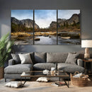 Yosemite Valley Mountain Landscape Wall Art Canvas Print, by MyGreatCanvas | Canvas Wall Art Prints | Photo Prints & Wall Decor