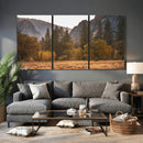 Yosemite Valley Autumn Forest Landscape Wall Art Canvas by MyGreatCanvas | Canvas Wall Art Prints | Photo Prints & Wall Decor