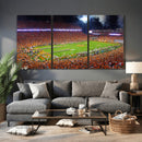 Clemson Football Stadium Wall Art Canvas Print, College by MyGreatCanvas | Canvas Wall Art Prints | Photo Prints & Wall Decor