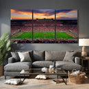 Oklahoma Sooners Stadium Wall Art Canvas Print, College by MyGreatCanvas | Canvas Wall Art Prints | Photo Prints & Wall Decor