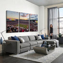 Donald W. Reynolds Razorback Stadium Wall Art Canvas Print –