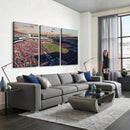 Donald W. Reynolds Razorback Stadium Wall Art Canvas Print –