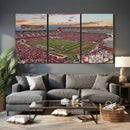 Donald W. Reynolds Razorback Stadium Wall Art Canvas Print – by MyGreatCanvas | Canvas Wall Art Prints | Photo Prints & Wall Decor