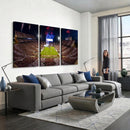 Oklahoma Memorial Stadium Wall Art Canvas Print – Oklahoma