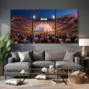 Oklahoma Memorial Stadium Wall Art Canvas Print – Oklahoma