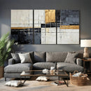Gold Abstract Wall Art Canvas Print, Modern Luxury Geometric by MyGreatCanvas | Canvas Wall Art Prints | Photo Prints & Wall Decor