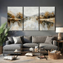 Abstract Landscape Wall Art Canvas Print, Modern Lake by MyGreatCanvas | Canvas Wall Art Prints | Photo Prints & Wall Decor