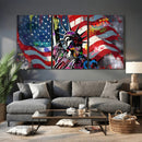 USA Statue of Liberty Graffiti Street Art Wall Art Canvas by MyGreatCanvas | Canvas Wall Art Prints | Photo Prints & Wall Decor