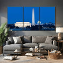 Washington DC Skyline Wall Art Canvas Print – Lincoln by MyGreatCanvas | Canvas Wall Art Prints | Photo Prints & Wall Decor