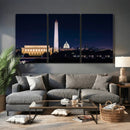 Washington White House Skyline Wall Art Canvas Print – by MyGreatCanvas | Canvas Wall Art Prints | Photo Prints & Wall Decor