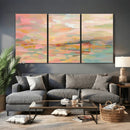Abstract Pastel Landscape Wall Art Canvas Print – Soft Pink by MyGreatCanvas | Canvas Wall Art Prints | Photo Prints & Wall Decor