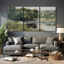 Edward Mitchell Bannister Streamside Wall Art Canvas Print by MyGreatCanvas | Canvas Wall Art Prints | Photo Prints & Wall Decor