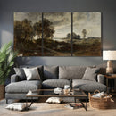 Adolf Dressler Landscape of the Oder River Wall Art Canvas by MyGreatCanvas | Canvas Wall Art Prints | Photo Prints & Wall Decor