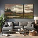 Gustav Macoun Heathland Canvas Print, Czech Landscape Oil by MyGreatCanvas | Canvas Wall Art Prints | Photo Prints & Wall Decor