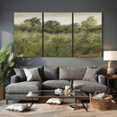Wildflower Meadow Canvas Wall Art, Impressionist Overgrown by MyGreatCanvas | Canvas Wall Art Prints | Photo Prints & Wall Decor
