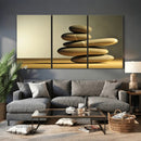 Zen Stone Wall Art Canvas Print, Balanced Rock Stack Framed by MyGreatCanvas | Canvas Wall Art Prints | Photo Prints & Wall Decor