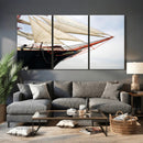 Sailboat Wall Art Canvas Print, Vintage Ship Bow Framed by MyGreatCanvas | Canvas Wall Art Prints | Photo Prints & Wall Decor