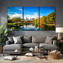 Charlotte Skyline Canvas Wall Art Print – North Carolina Cityscape Photography Print by MyGreatCanvas | Canvas Wall Art Prints | Photo Prints & Wall Decor