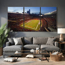Chicago Bears Soldier Field Canvas Wall Art, NFL Stadium Panorama Print, Football Arena Photography for Sports Fans by MyGreatCanvas | Canvas Wall Art Prints | Photo Prints & Wall Decor