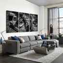 Old Pair of Mens Skates Wall Art Canvas, Men Skates Wall Art