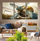 Vintage Airplane Canvas Print by MyGreatCanvas | Canvas Wall Art Prints | Photo Prints & Wall Decor