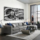 Vintage Antique Airplane Wall Art Canvas Print