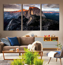 Half Dome Yosemite Wall Art – Majestic Mountain Landscape by MyGreatCanvas | Canvas Wall Art Prints | Photo Prints & Wall Decor