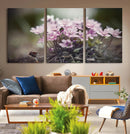 Pink Wild Flower Canvas Print by MyGreatCanvas | Canvas Wall Art Prints | Photo Prints & Wall Decor