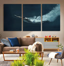 Swimmer Wall Art Canvas Print