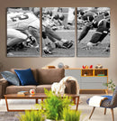 American Football Player Wall Art Canvas Print by MyGreatCanvas | Canvas Wall Art Prints | Photo Prints & Wall Decor