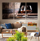 Scots Whiskey Wall Art Canvas Print