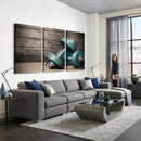 Dambell and Sport Wall Art Canvas Print