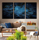 Forest and Stars Wall Art Canvas Print by MyGreatCanvas | Canvas Wall Art Prints | Photo Prints & Wall Decor