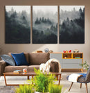 Nature Wall Decor - Serene Triptych Nature Print – Woodland by MyGreatCanvas | Canvas Wall Art Prints | Photo Prints & Wall Decor